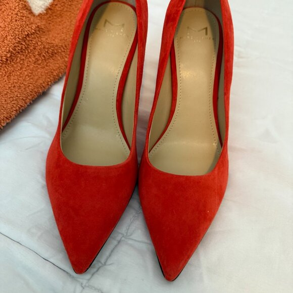 Marc Fisher LTD Sassie Suede Pump - Picture 7 of 13